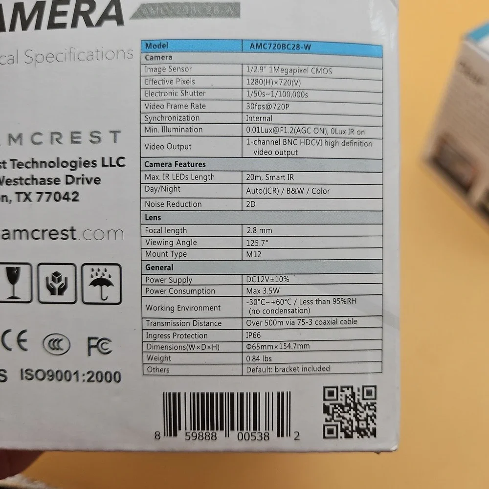 Amcrest both are